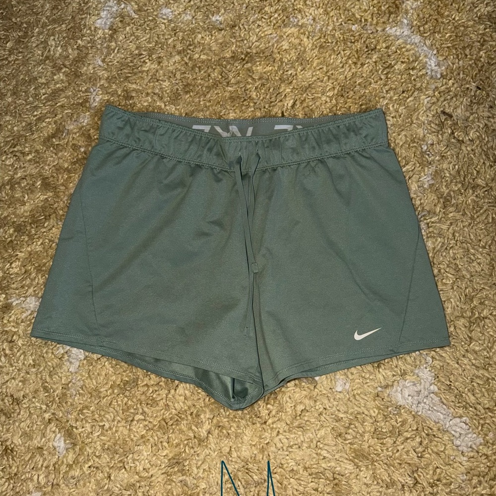 Nike Women's Olive Athletic Shorts